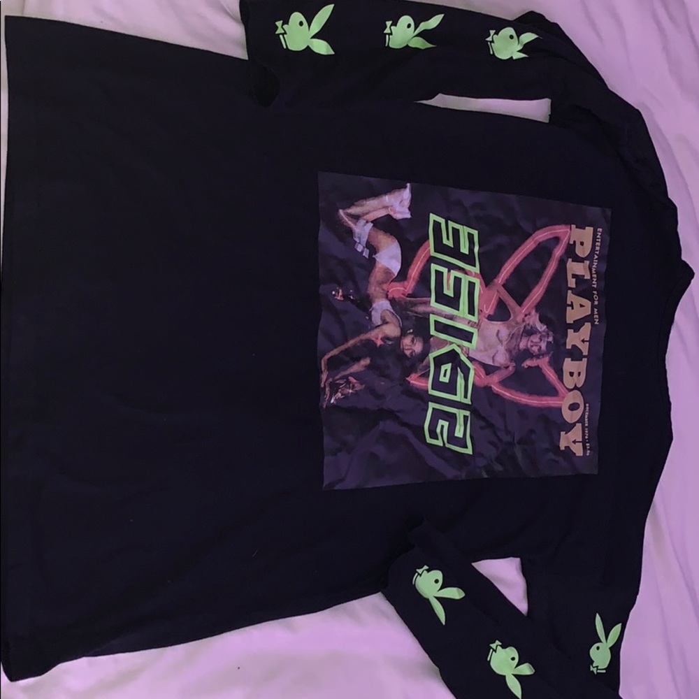 T-SHIRT DRESS MISSGUIDEDxPLAYBOY